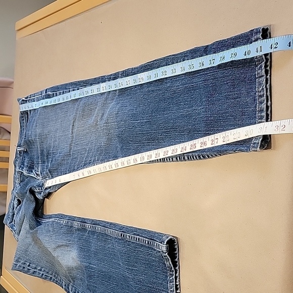 Levi's Men's 511 Size 34x32 Slim Fit Flex Blue Jeans, Gently Used Condition - Picture 6 of 13